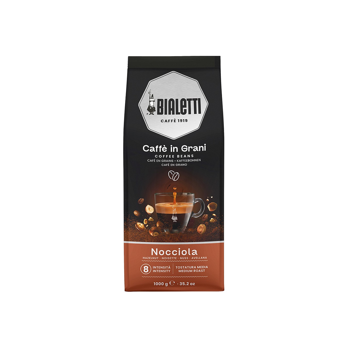 Buy Bialetti Esperto Grani hazelnut Kaffeebohnen 1 kg in Cyprus, Nicosia, Limassol, Larnaka, Pafos