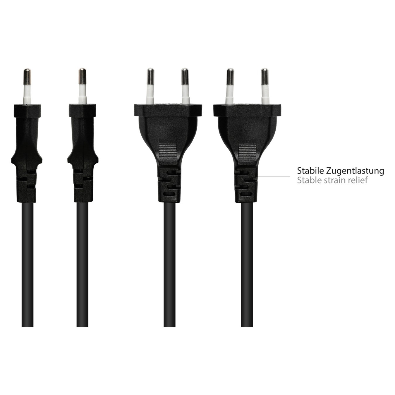 Buy Good Connections Euro-Verlängerung schwarz 1m in Cyprus, Nicosia, Limassol, Larnaka, Pafos