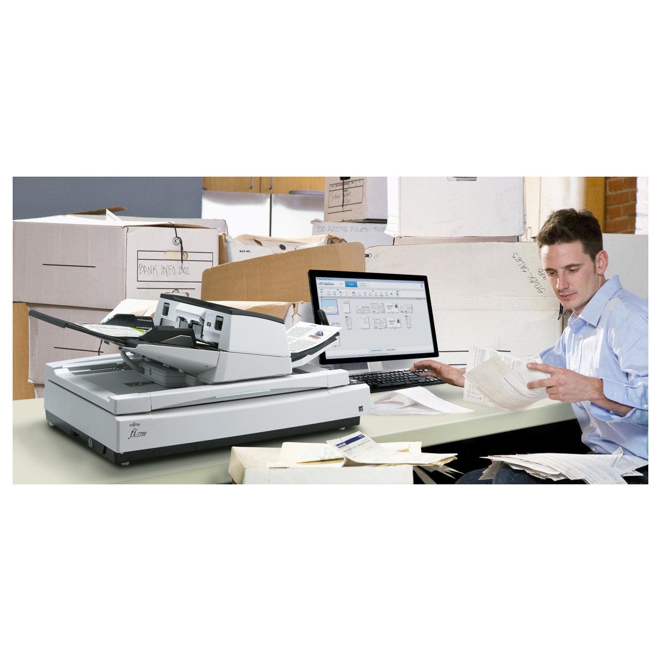 Buy RICOH fi-7700S Dual CCD Dokumentenscanner in Cyprus, Nicosia, Limassol, Larnaka, Pafos