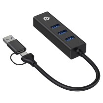 Buy CONCEPTRONIC Adapter USB-C -A3.0- to 3xUSB-A GbE 5Gbs 0.18m sw in Cyprus, Nicosia, Limassol, Larnaka, Pafos