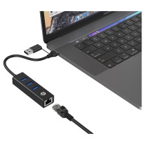 Buy CONCEPTRONIC Adapter USB-C -A3.0- to 3xUSB-A GbE 5Gbs 0.18m sw in Cyprus, Nicosia, Limassol, Larnaka, Pafos