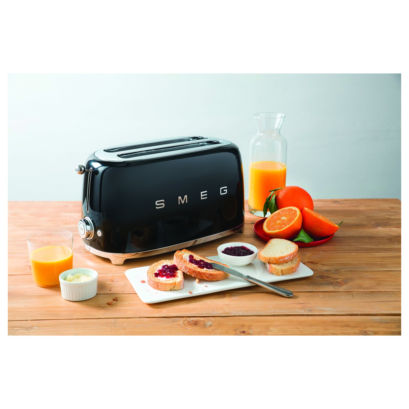 Buy SMEG TSF02BLEU Toaster 4 Scheiben Schwarz in Cyprus, Nicosia, Limassol, Larnaka, Pafos
