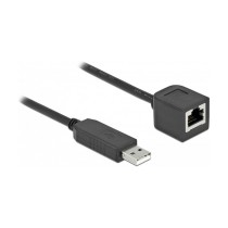 Buy Delock Serielles Anschlusskabel mit FTDI Chipsatz, USB 2.0 Typ-A Stecker zu RS-232 RJ45 Buchse 50 cm schwarz in Cyprus, Nico