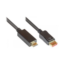 Buy Good Connections Kabel DP1.4-St.-HDMI2.0-St. schwarz 3m in Cyprus, Nicosia, Limassol, Larnaka, Pafos