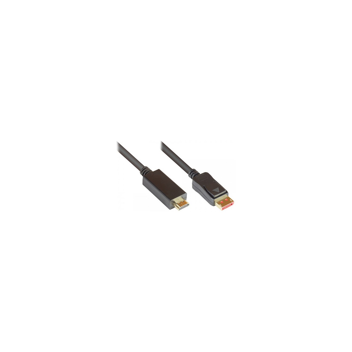 Buy Good Connections Kabel DP1.4-St.-HDMI2.0-St. schwarz 3m in Cyprus, Nicosia, Limassol, Larnaka, Pafos