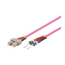 Buy Patchkabel LWL Duplex OM4 (Multimode, 50 125) SC ST, LSZH, austauschbare Polarität, 2m, Good Connections® in Cyprus, Nicosia
