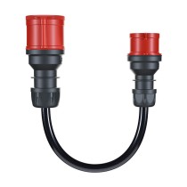 Buy go-e Adapter fr Gemini flex 22 kW, CEE rot Drehstrom 32A to CEE rot 16A (schwarz, 30cm) in Cyprus, Nicosia, Limassol, Larnak