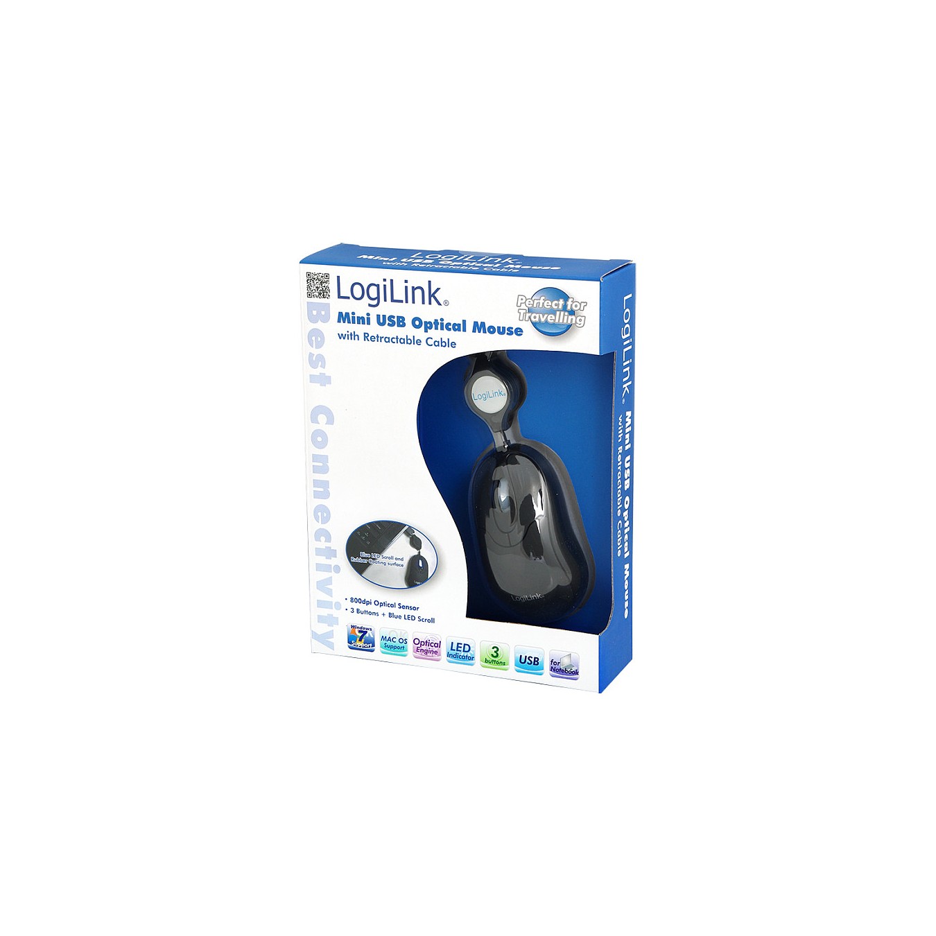 Buy LogiLink opt.Maus Mini Kabeleinzug in Cyprus, Nicosia, Limassol, Larnaka, Pafos
