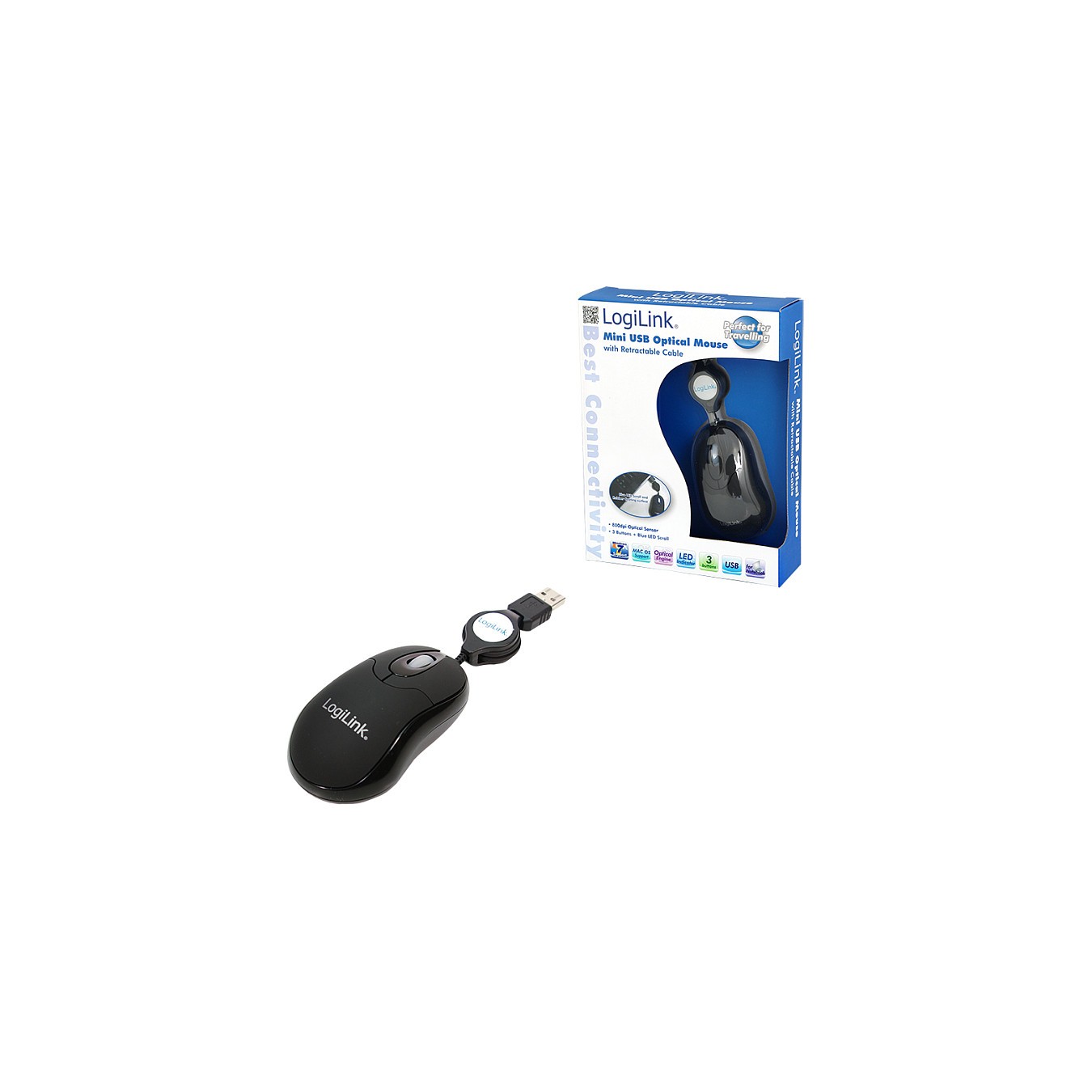 Buy LogiLink opt.Maus Mini Kabeleinzug in Cyprus, Nicosia, Limassol, Larnaka, Pafos