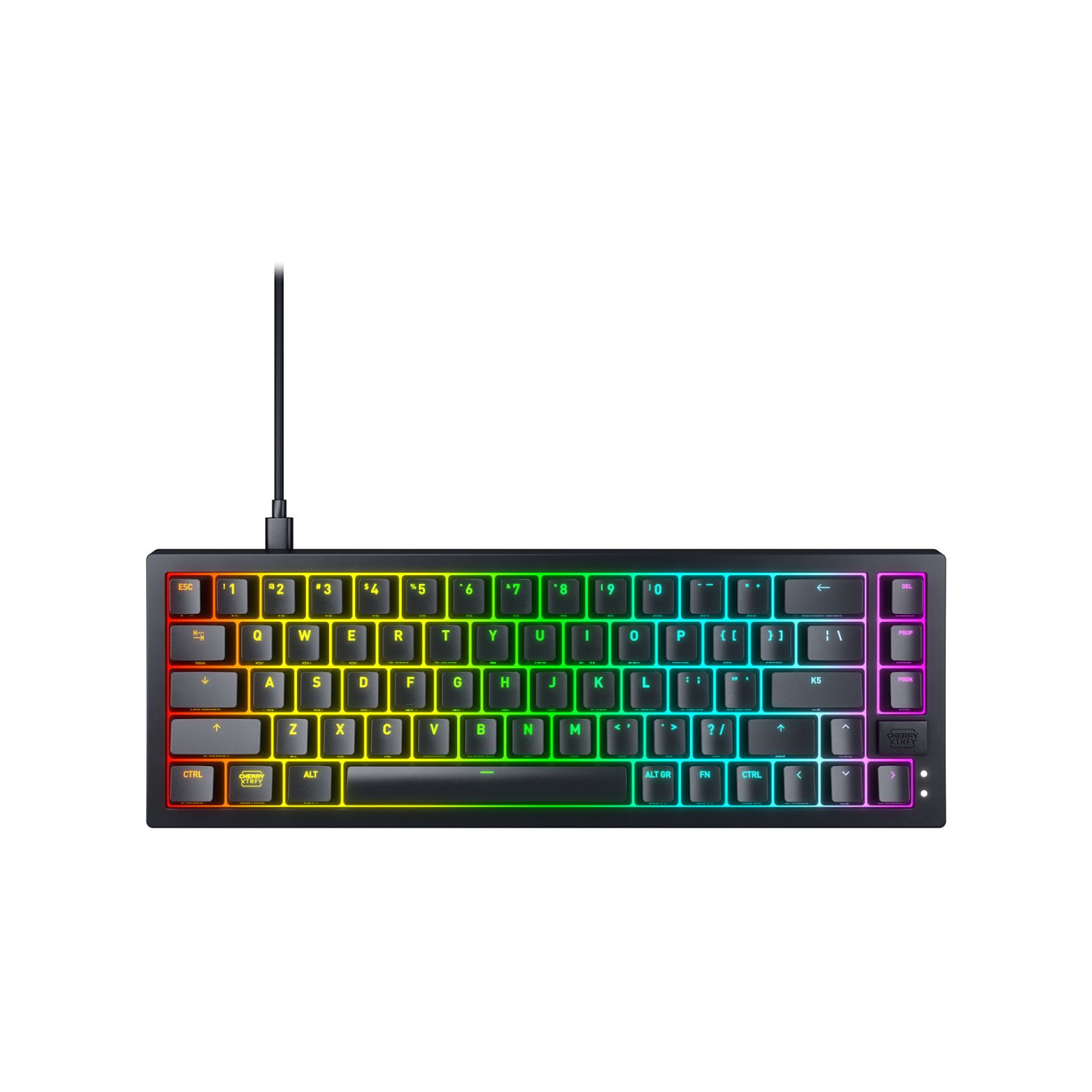 Buy Cherry XTRFY K5V2 Corded US-Layout schwarz MX Red in Cyprus, Nicosia, Limassol, Larnaka, Pafos