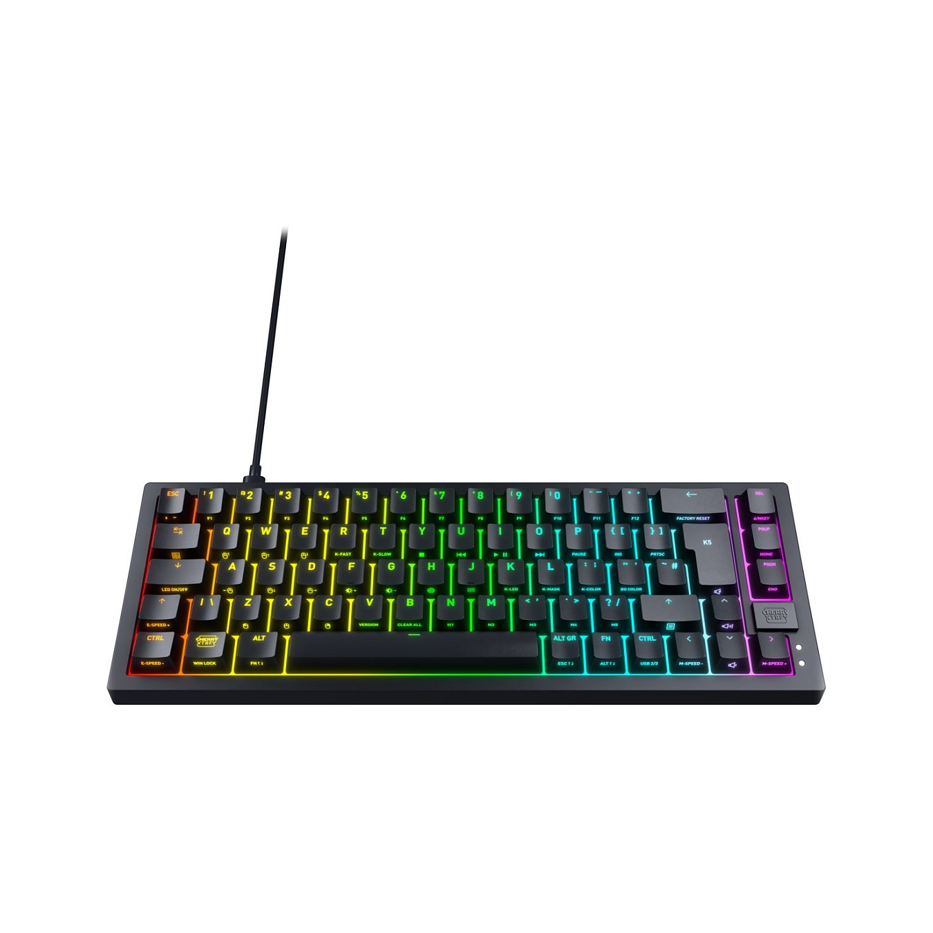 Buy Cherry XTRFY K5V2 Corded US-Layout schwarz MX Red in Cyprus, Nicosia, Limassol, Larnaka, Pafos