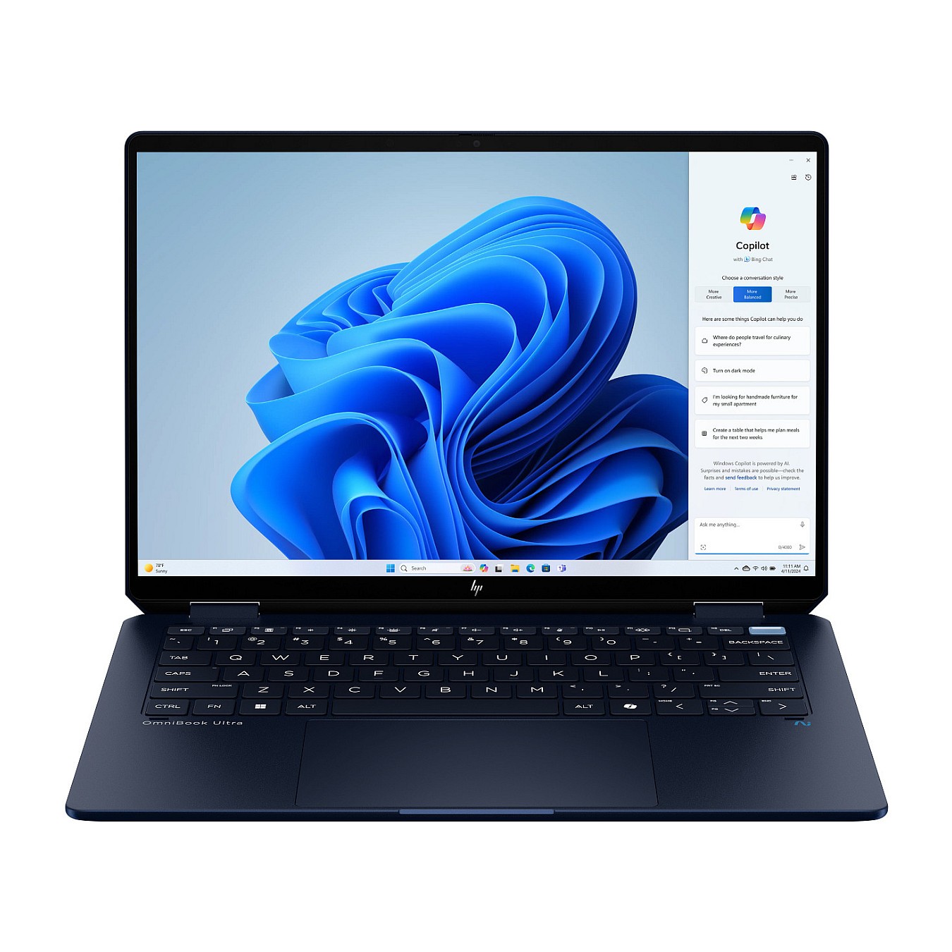 Buy HP OmniBook Ultra Flip 14-fh0173ng inkl. HDMI Adapter & Pen CU7 258V 32GB 1TBSSD W11 Home Touch in Cyprus, Nicosia, Limassol
