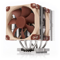 Noctua NH-D9 DX-4677 4U - Dual 92mm CPU Air Cooler, LGA4677 Support, 400-2500 RPM, Beige/Brown, Low-noise