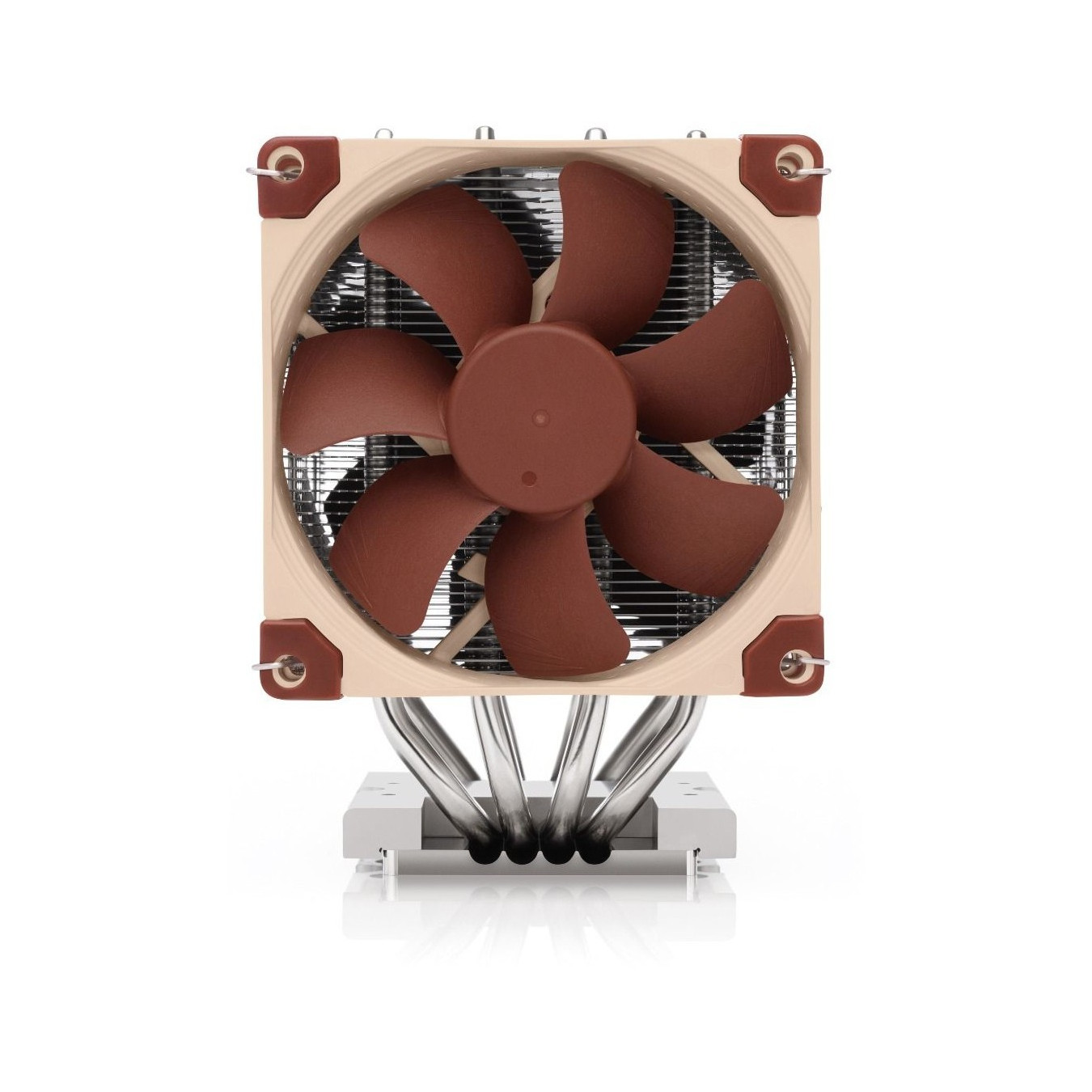 Noctua NH-D9 DX-4677 4U - Dual 92mm CPU Air Cooler, LGA4677 Support, 400-2500 RPM, Beige/Brown, Low-noise