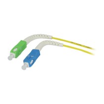 Buy Synergy21 LWL-1-Faser-Patchk. 1,0mtr.SC-SC(APC), 9 125u, OS2, G657A2, AD2mm, flexible Knickschutztülle in Cyprus, Nicosia, L