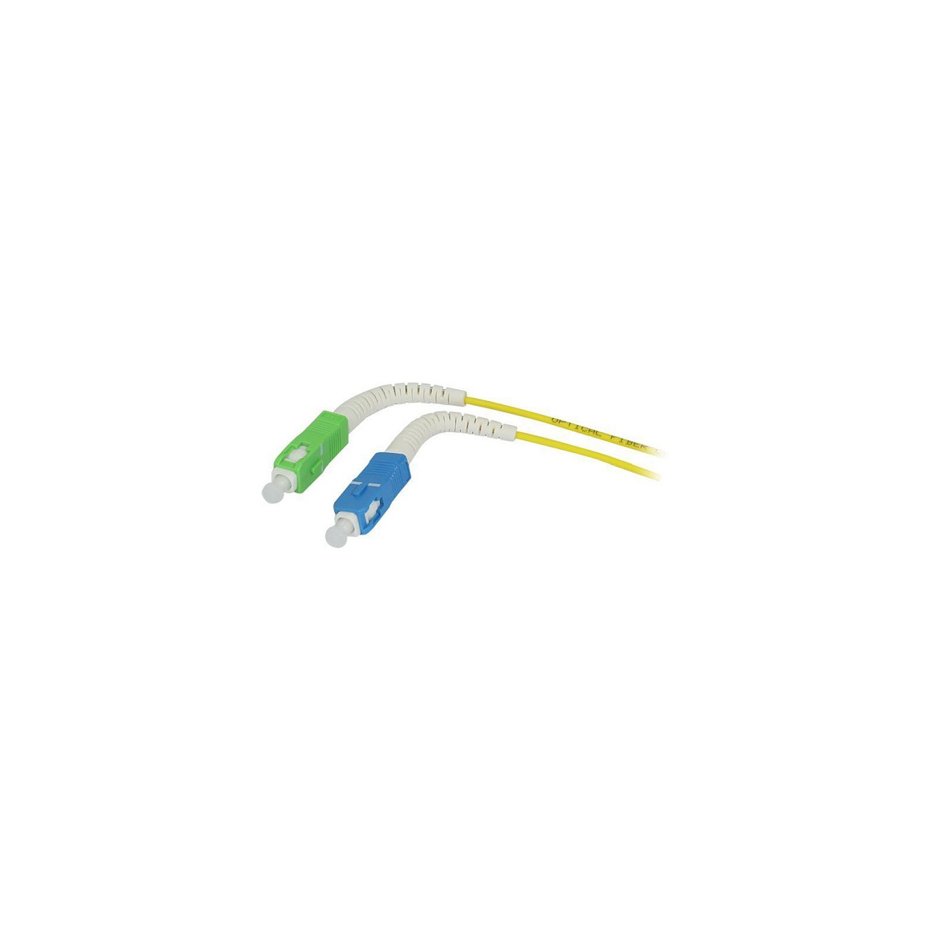 Buy Synergy21 LWL-1-Faser-Patchk. 1,0mtr.SC-SC(APC), 9 125u, OS2, G657A2, AD2mm, flexible Knickschutztülle in Cyprus, Nicosia, L