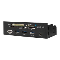 Buy CardReader LogiLink 5.25' Multifunction Front Panel - Kartenleser - USB 3.0 in Cyprus, Nicosia, Limassol, Larnaka, Pafos