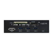 Buy CardReader LogiLink 5.25' Multifunction Front Panel - Kartenleser - USB 3.0 in Cyprus, Nicosia, Limassol, Larnaka, Pafos