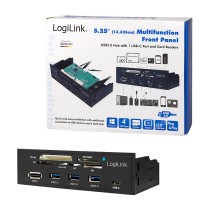 Buy CardReader LogiLink 5.25' Multifunction Front Panel - Kartenleser - USB 3.0 in Cyprus, Nicosia, Limassol, Larnaka, Pafos