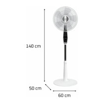 Buy Rowenta Stand Fan Turbo Silence Extreme white (VU5690) in Cyprus, Nicosia, Limassol, Larnaka, Pafos