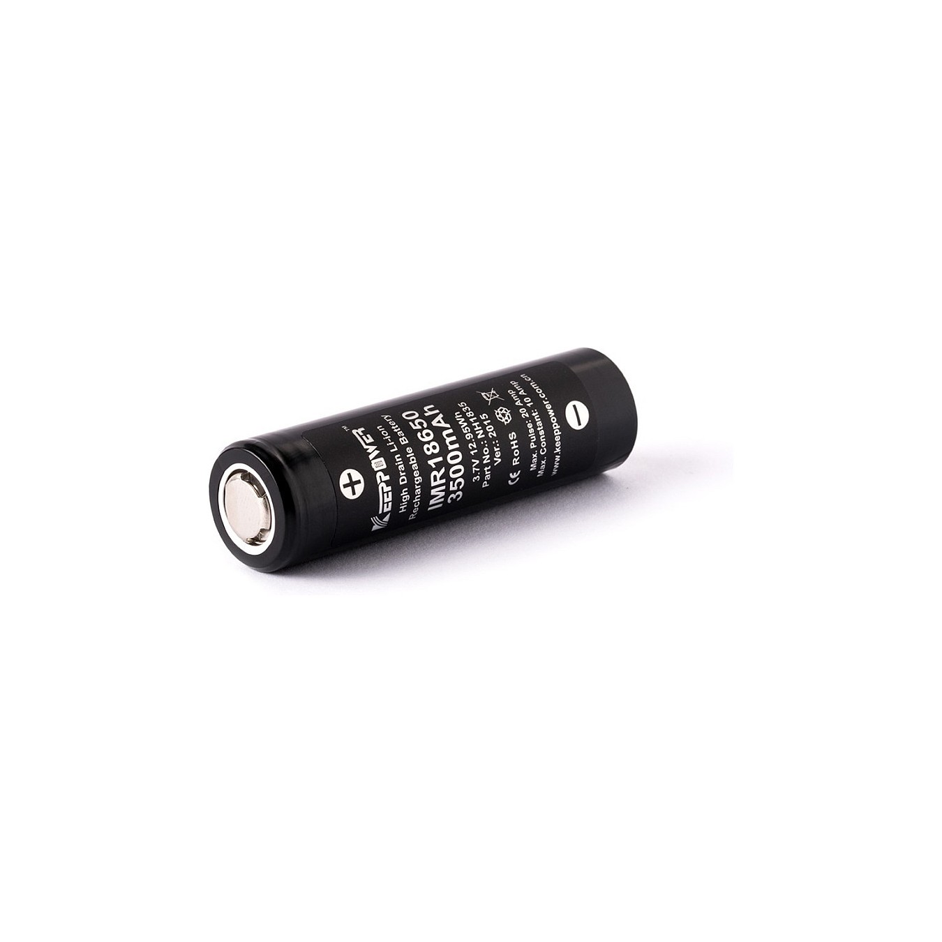 Buy ALLNET IMR18650 - Rechargeable battery - 3.7 V - 2 piece(s) - 3500 mAh - Black - Silver - CE - RoHS in Cyprus, Nicosia, Lima
