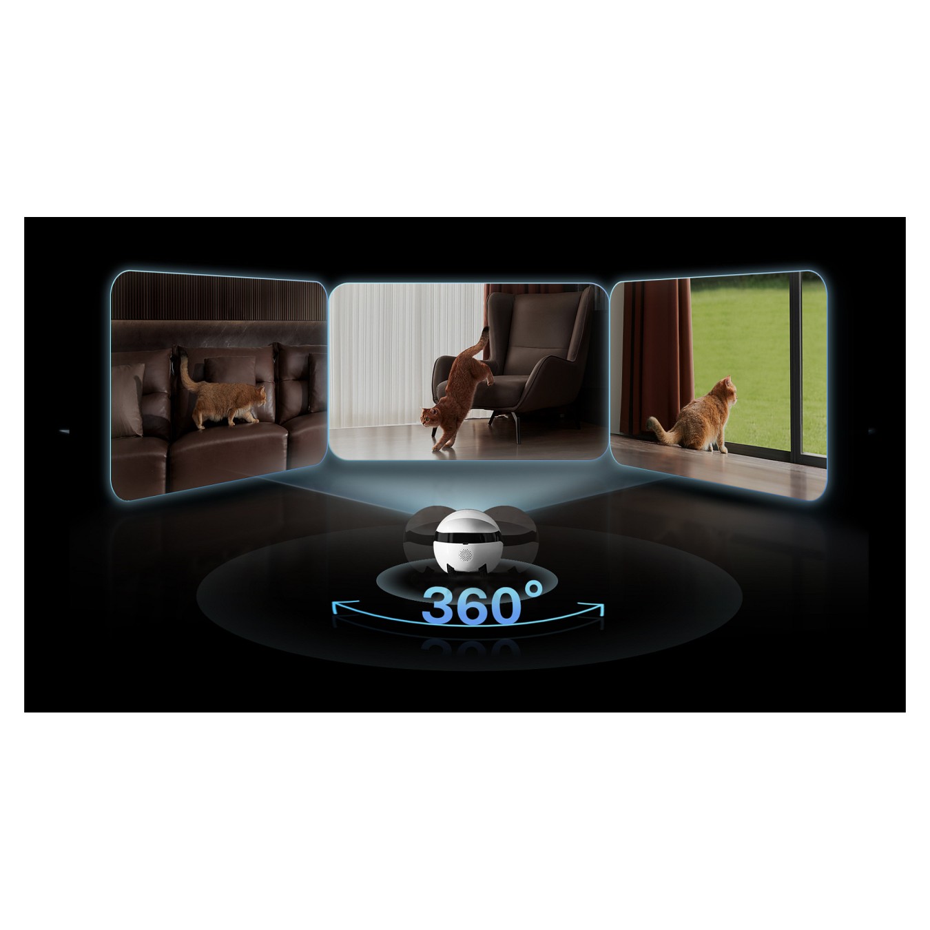 Buy ENABOT EBO Air 2 Plus 3K Kamera Nachtsicht WLAN App Tierroboter Wei in Cyprus, Nicosia, Limassol, Larnaka, Pafos