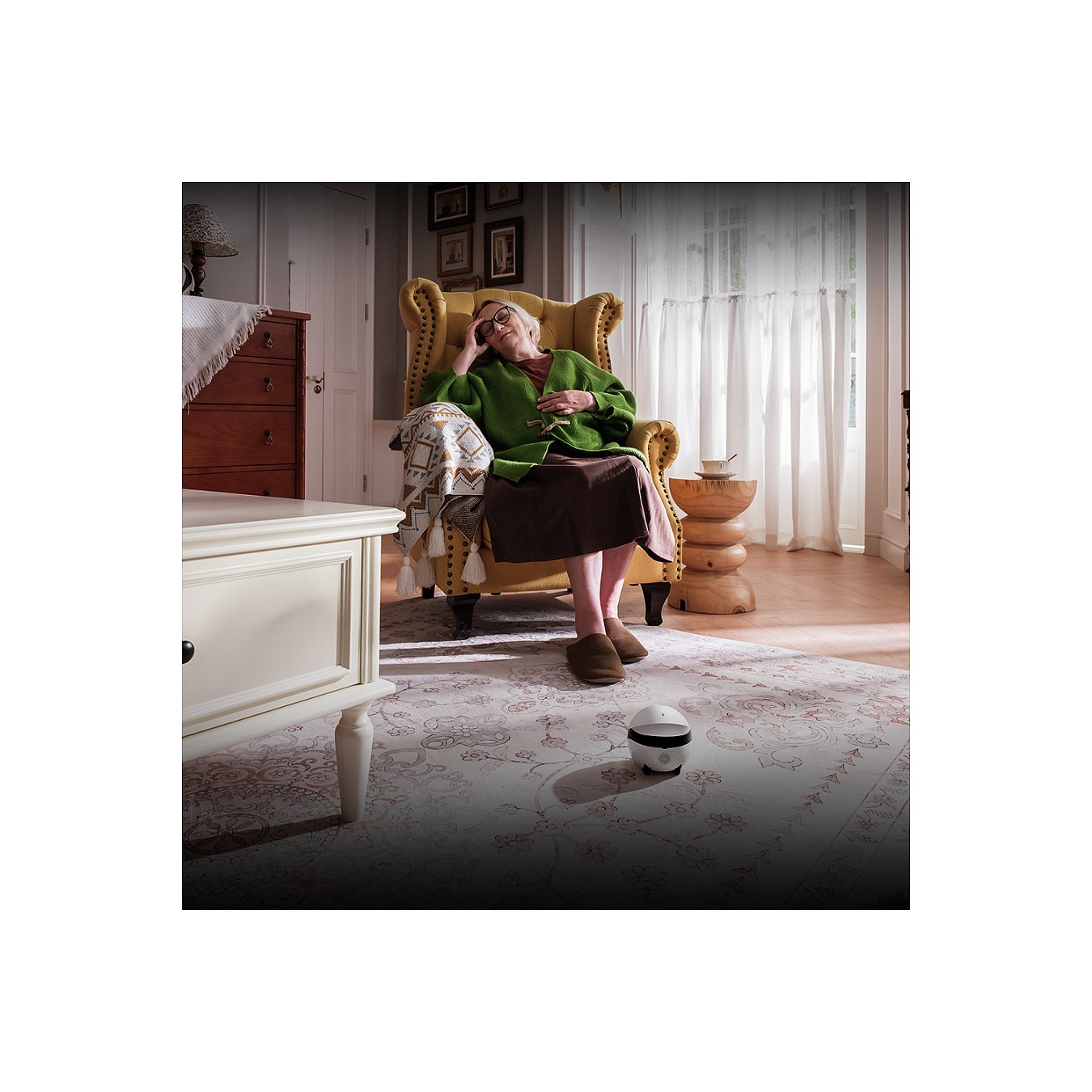 Buy ENABOT EBO Air 2 Plus 3K Kamera Nachtsicht WLAN App Tierroboter Wei in Cyprus, Nicosia, Limassol, Larnaka, Pafos