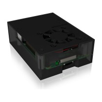 Buy ICY BOX Gehäuse für Raspberry Pi 4, Aluminiumdeckel -boden, Acrylrahmen in Cyprus, Nicosia, Limassol, Larnaka, Pafos