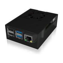 Buy ICY BOX Gehäuse für Raspberry Pi 4, Aluminiumdeckel -boden, Acrylrahmen in Cyprus, Nicosia, Limassol, Larnaka, Pafos