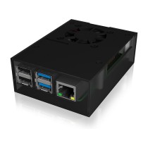Buy ICY BOX Gehäuse für Raspberry Pi 4, Aluminiumdeckel -boden, Acrylrahmen in Cyprus, Nicosia, Limassol, Larnaka, Pafos
