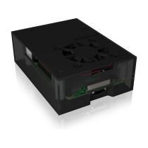 Buy ICY BOX Gehäuse für Raspberry Pi 4, Aluminiumdeckel -boden, Acrylrahmen in Cyprus, Nicosia, Limassol, Larnaka, Pafos