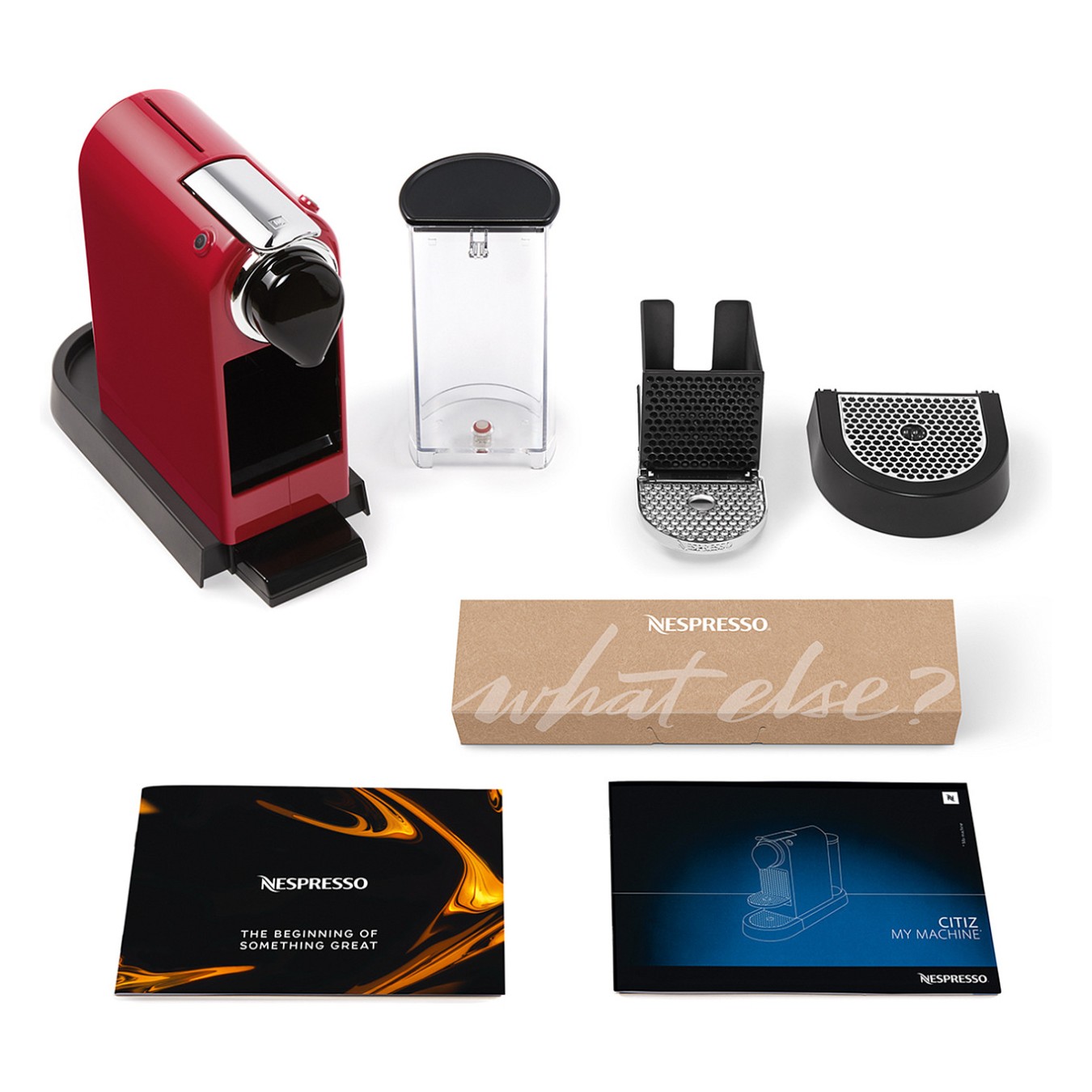 Buy Krups Kaffeemaschine Nespresso CitiZ rot in Cyprus, Nicosia, Limassol, Larnaka, Pafos