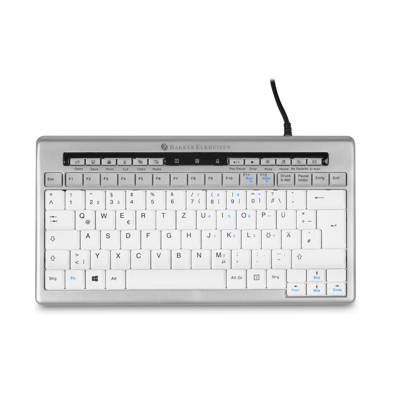 Buy BakkerElkhuizen S-board 840 Design Tastatur (QWERTZ) kompakt USB in Cyprus, Nicosia, Limassol, Larnaka, Pafos
