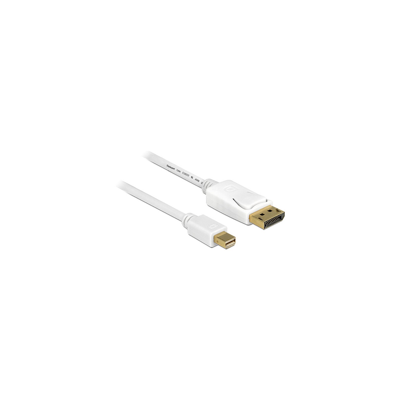 Buy DELOCK Kabel mini DisplayPort 1.2 Stecker to DisplayPort Stecker 0.5 m weiss 4K in Cyprus, Nicosia, Limassol, Larnaka, Pafos