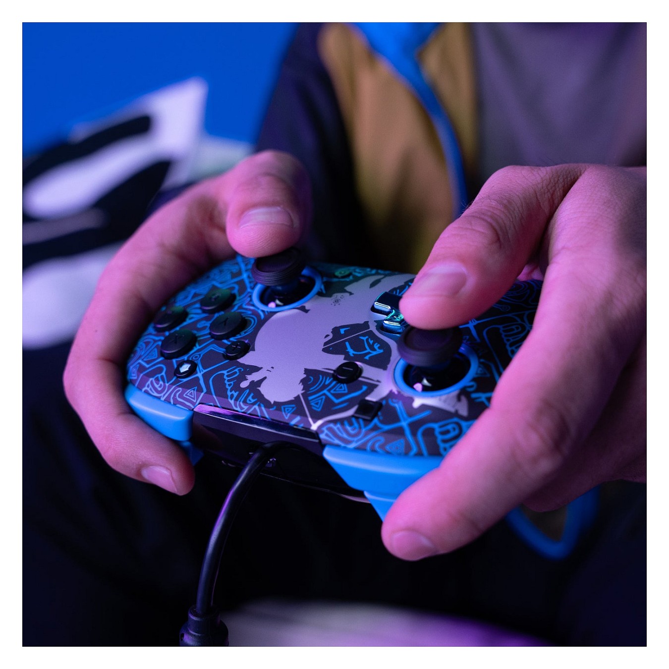 Buy PDP Rematch GLOW Sheikah Shoot kabelgebundener Controller für die Nintendo Switch in Cyprus, Nicosia, Limassol, Larnaka, Paf