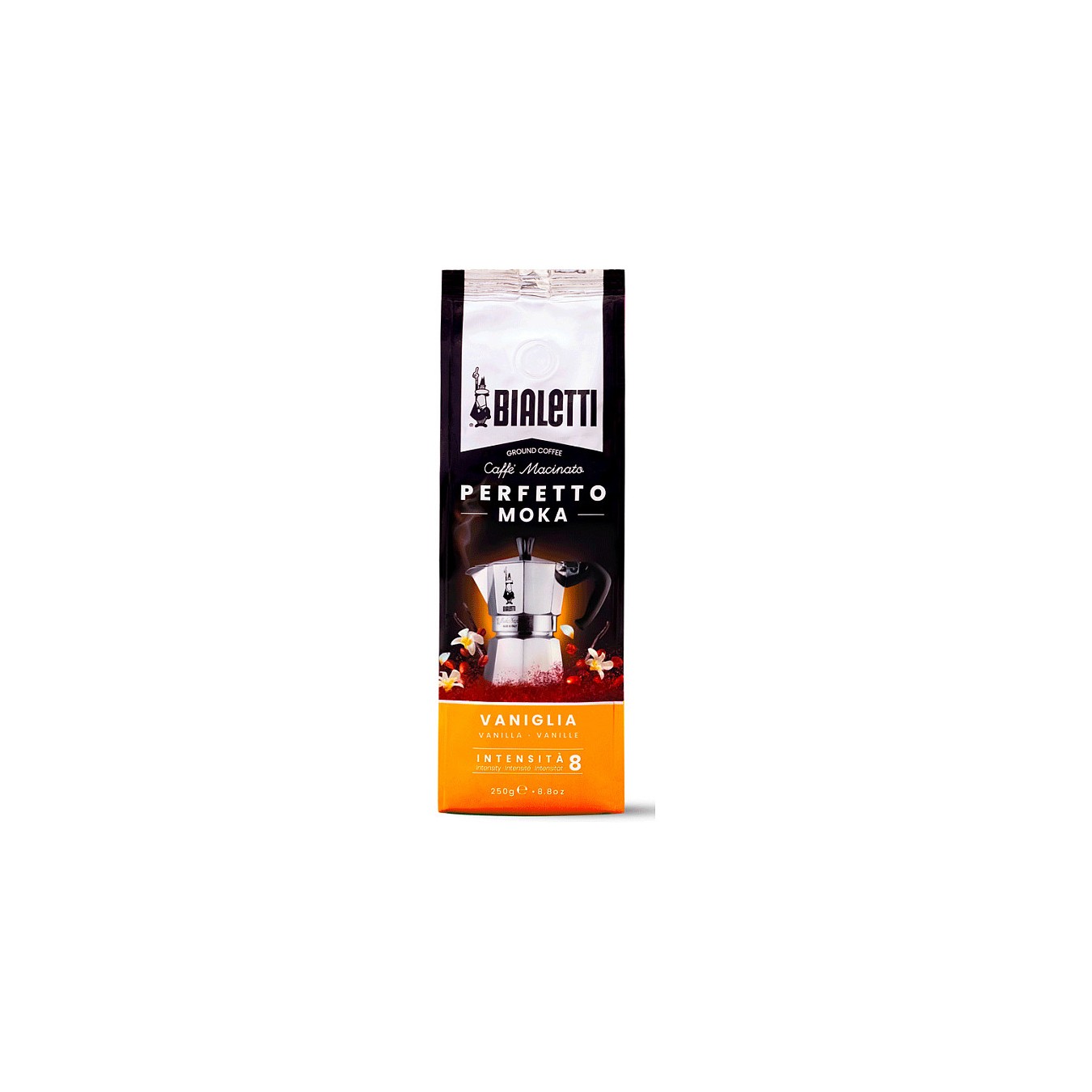 Buy Bialetti Perfetto Moka vaniglia gemahlen 250 g in Cyprus, Nicosia, Limassol, Larnaka, Pafos