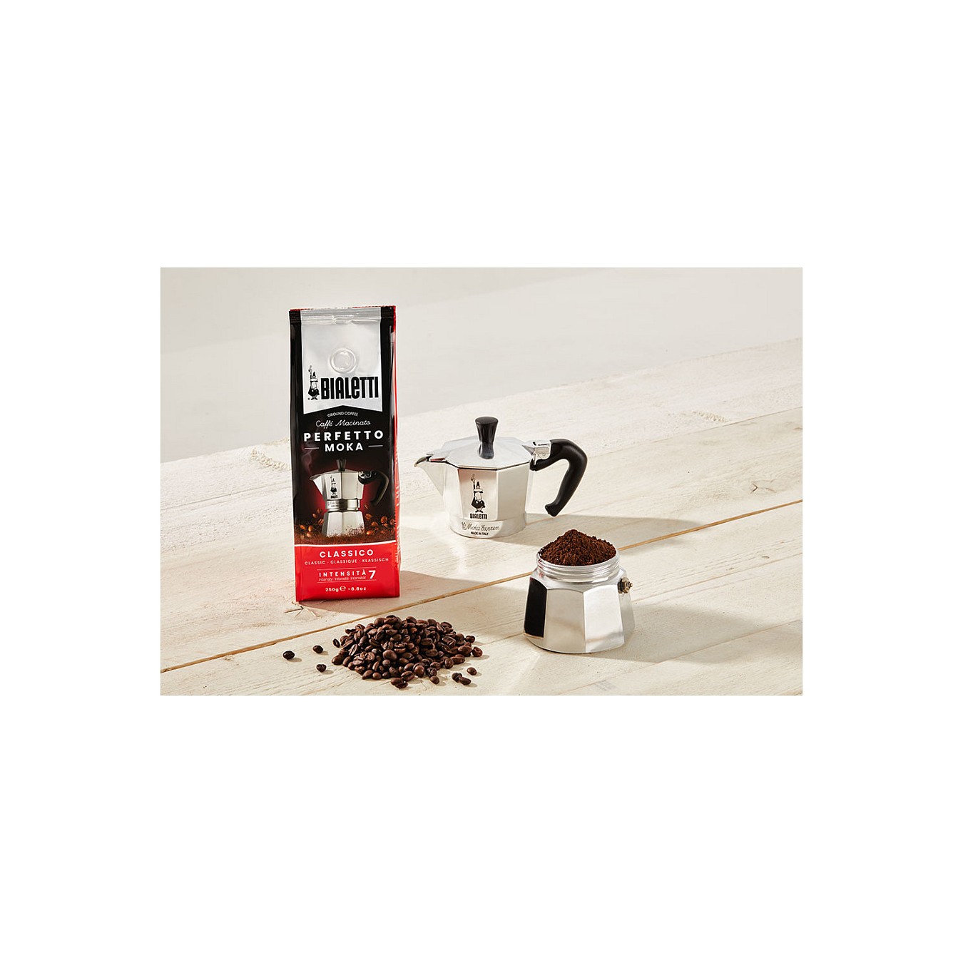 Buy Bialetti Perfetto Moka vaniglia gemahlen 250 g in Cyprus, Nicosia, Limassol, Larnaka, Pafos