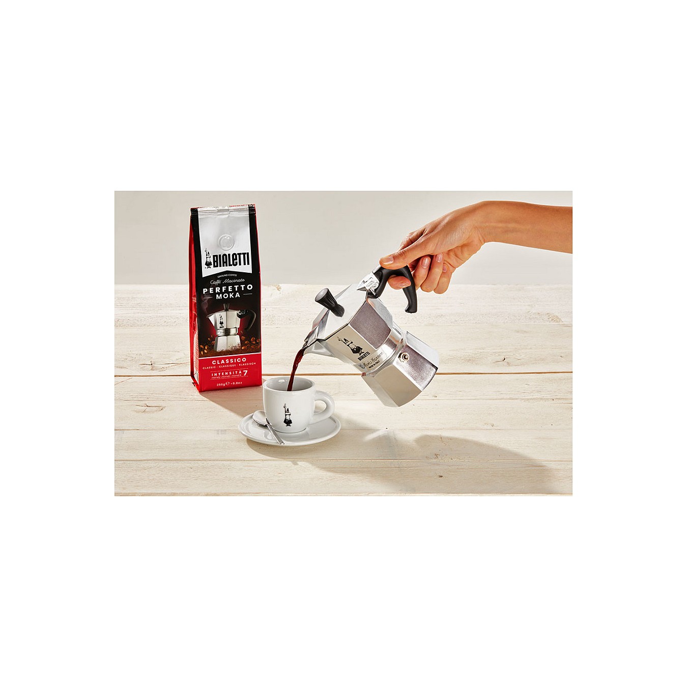 Buy Bialetti Perfetto Moka vaniglia gemahlen 250 g in Cyprus, Nicosia, Limassol, Larnaka, Pafos