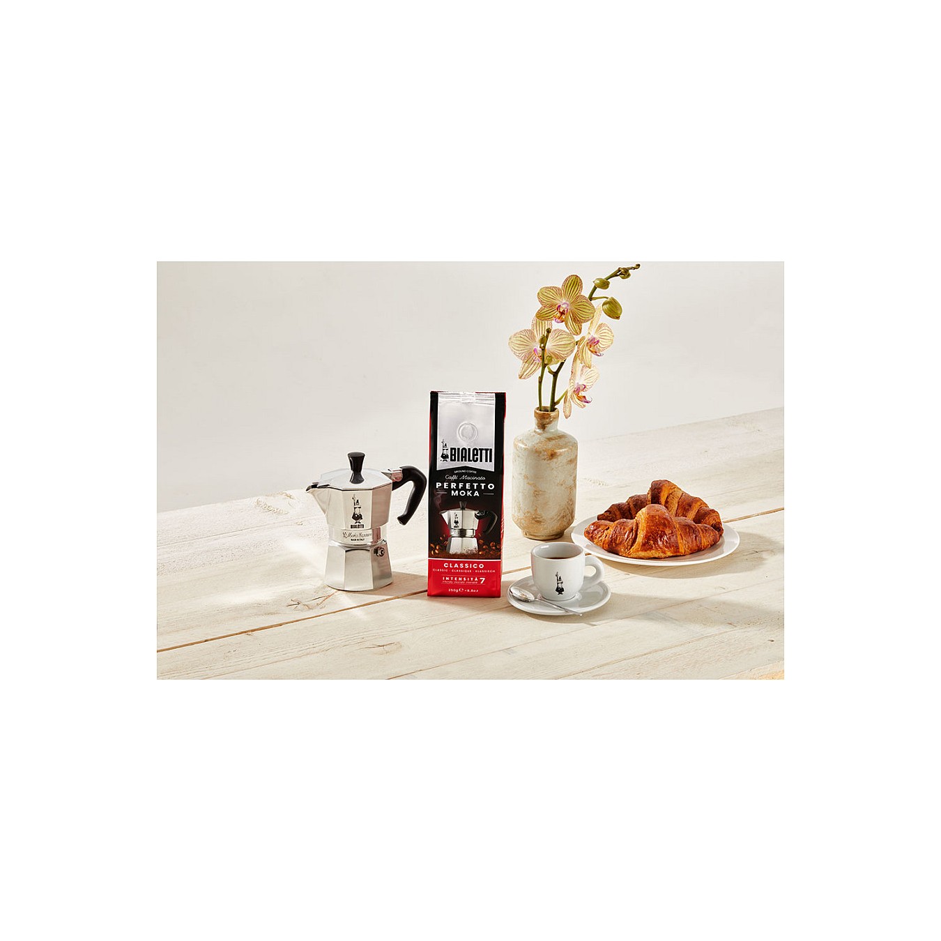 Buy Bialetti Perfetto Moka vaniglia gemahlen 250 g in Cyprus, Nicosia, Limassol, Larnaka, Pafos