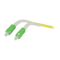 Buy Synergy21 LWL-1-Faser-Patchk. 3mtr.SC(APC)-SC(APC), 9 125u, OS2, G657A2, AD2mm, flexible Knickschutztülle in Cyprus, Nicosia
