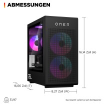 Buy HP OMEN Desktop Gaming PC GT16-1171ng RYZ7 9800X3D 32GB 2TBSSD RTX5070Ti W11 Home in Cyprus, Nicosia, Limassol, Larnaka, Paf
