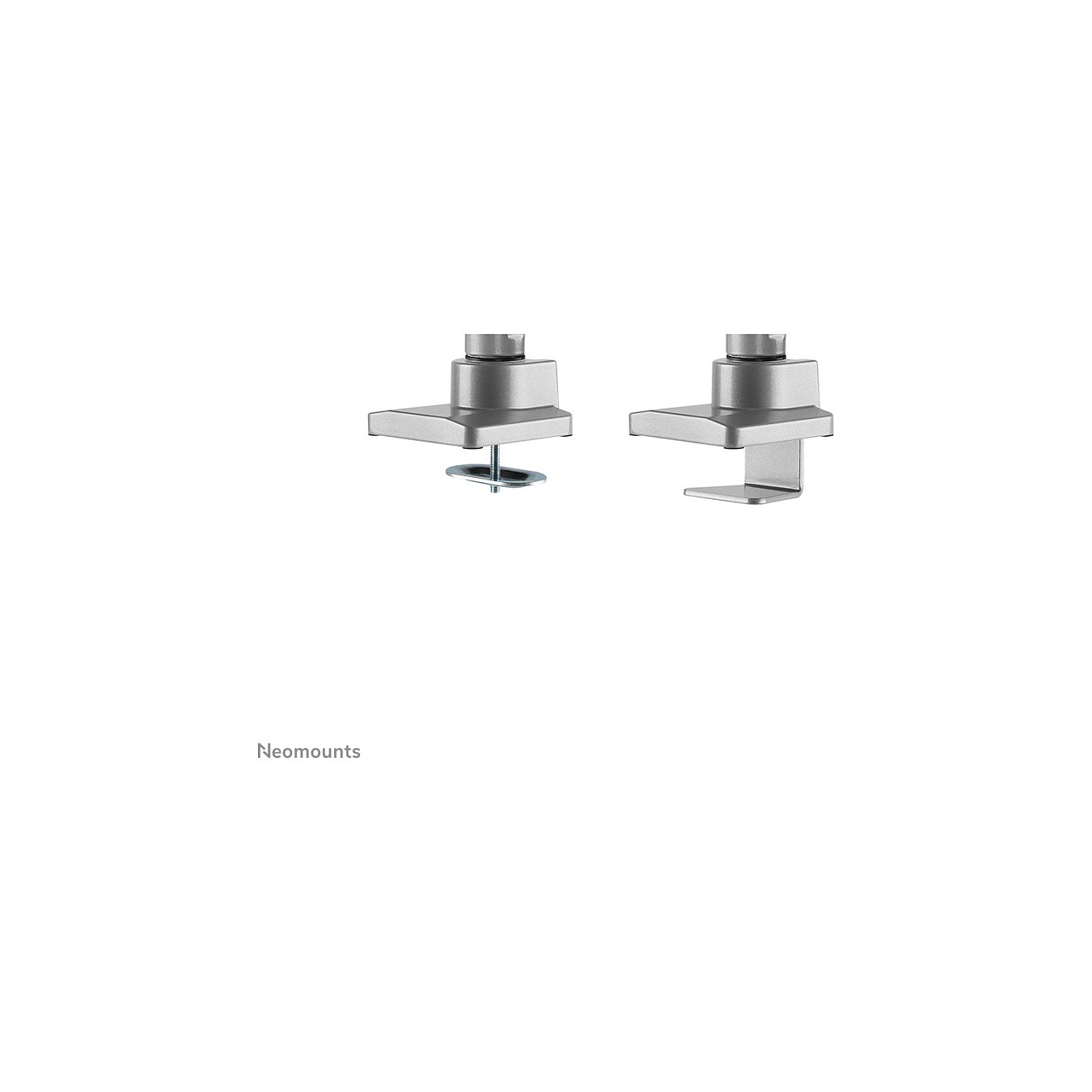 Buy NewStar PLUS desk mount for curved flat monitors up to 49 , silver in Cyprus, Nicosia, Limassol, Larnaka, Pafos