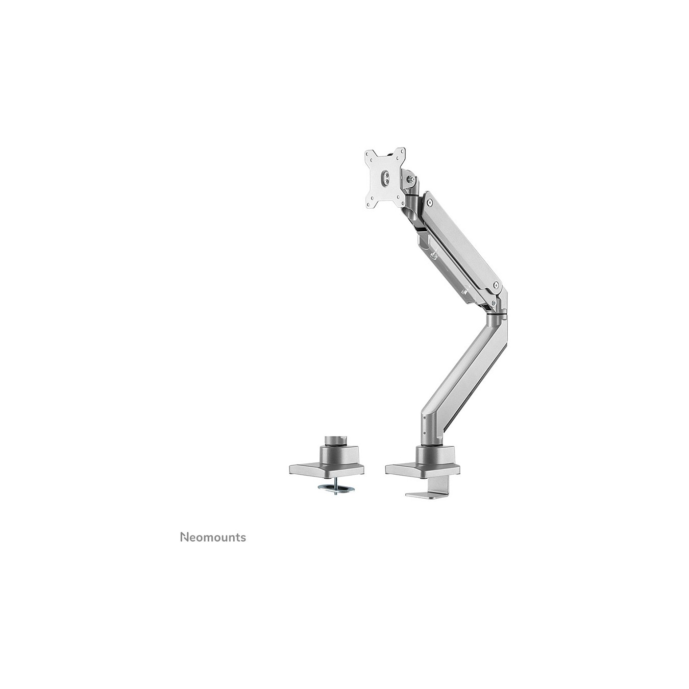 Buy NewStar PLUS desk mount for curved flat monitors up to 49 , silver in Cyprus, Nicosia, Limassol, Larnaka, Pafos