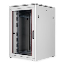 Buy ROLINE 19-Zoll Netzwerkschrank Pro 22 HE, 800x800 BxT Glastr grau in Cyprus, Nicosia, Limassol, Larnaka, Pafos