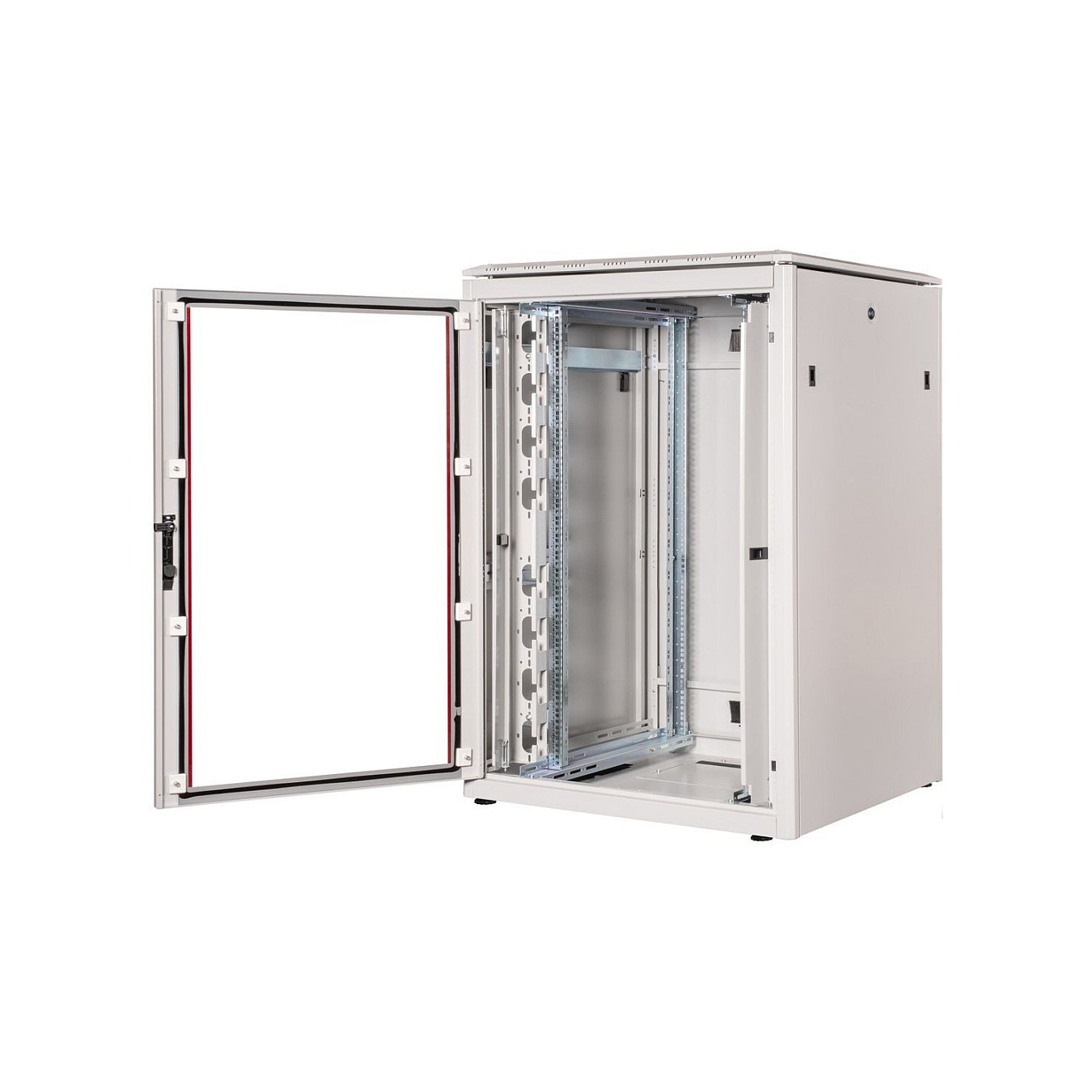 Buy ROLINE 19-Zoll Netzwerkschrank Pro 22 HE, 800x800 BxT Glastr grau in Cyprus, Nicosia, Limassol, Larnaka, Pafos