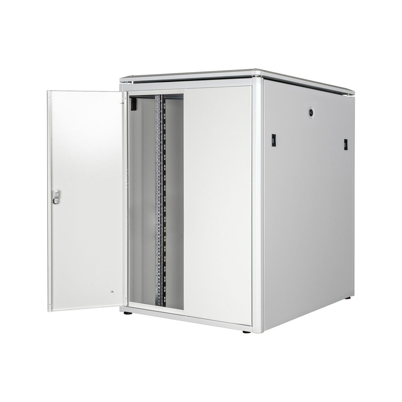 Buy ROLINE 19-Zoll Netzwerkschrank Pro 22 HE, 800x800 BxT Glastr grau in Cyprus, Nicosia, Limassol, Larnaka, Pafos