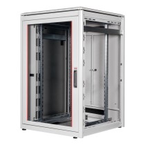 Buy ROLINE 19-Zoll Netzwerkschrank Pro 22 HE, 800x800 BxT Glastr grau in Cyprus, Nicosia, Limassol, Larnaka, Pafos