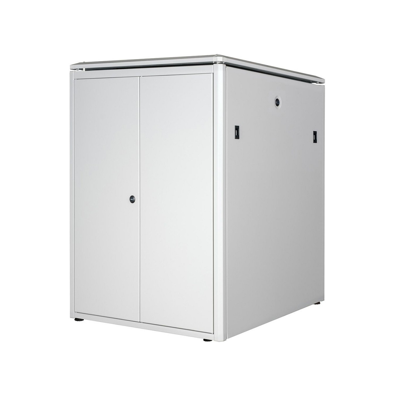 Buy ROLINE 19-Zoll Netzwerkschrank Pro 22 HE, 800x800 BxT Glastr grau in Cyprus, Nicosia, Limassol, Larnaka, Pafos