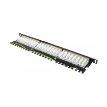 Buy Good Connections Patchpanel 19'Cat. 6 24-P. 0,5 HE schw. in Cyprus, Nicosia, Limassol, Larnaka, Pafos