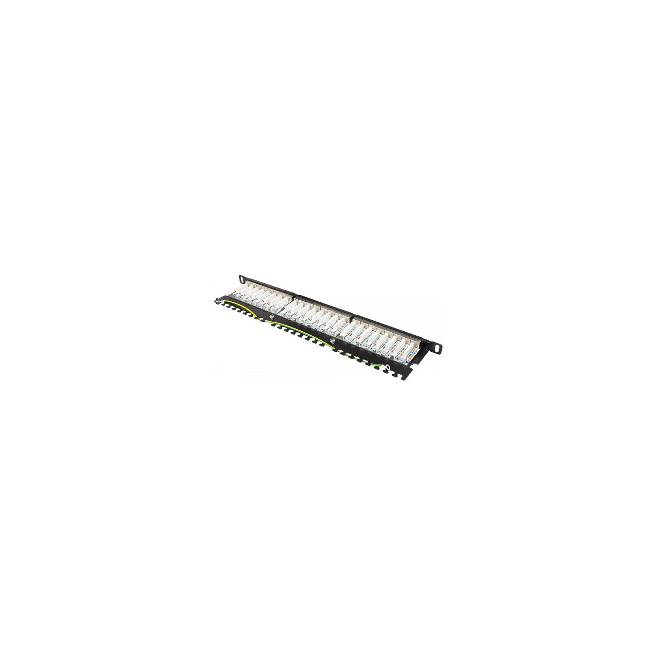 Buy Good Connections Patchpanel 19'Cat. 6 24-P. 0,5 HE schw. in Cyprus, Nicosia, Limassol, Larnaka, Pafos